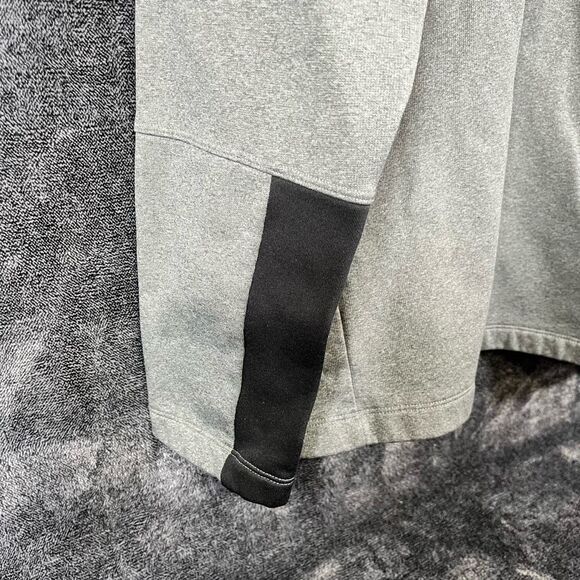 THE NORTH FACE Cugo Sweater Mens XL Grey Pullover 1/4 Zip Long Sleeve - Picture 2 of 5